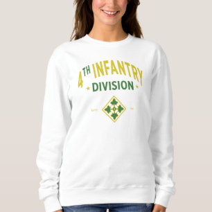 Vierte Abteilung Infanterie - Militär der Vereinte Sweatshirt
