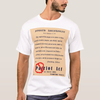 Vierte Änderung (Front) T-Shirt