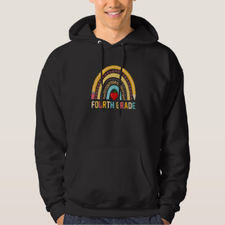 Vierte Klasse Regenbogen Mädchen Jungen Lehrer Tea Hoodie