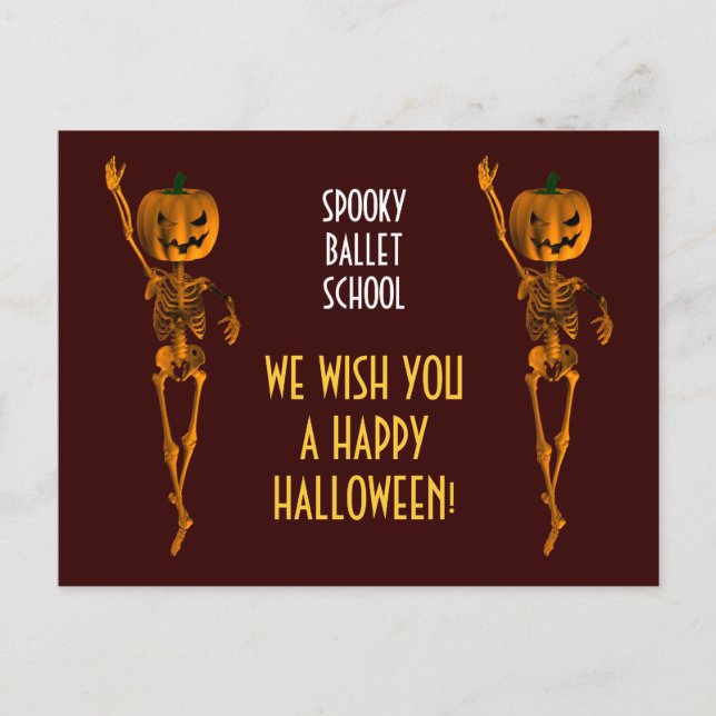 Vierte Position Pointe Ballet Postkarte (Vorderseite)