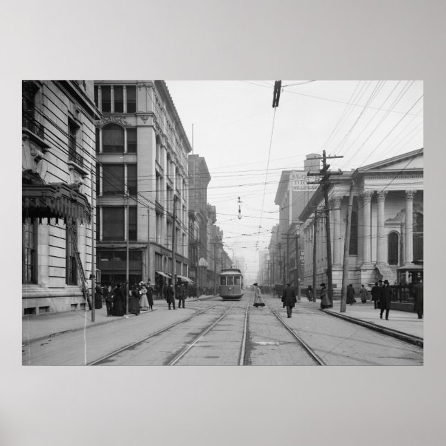 Vierte Straße Poster (Vorne)