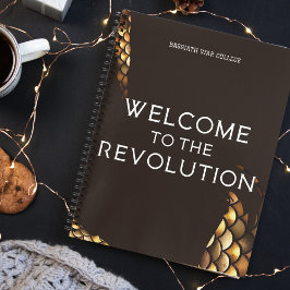 Vierte Wing-Welcome to the Revolution Notizbuch