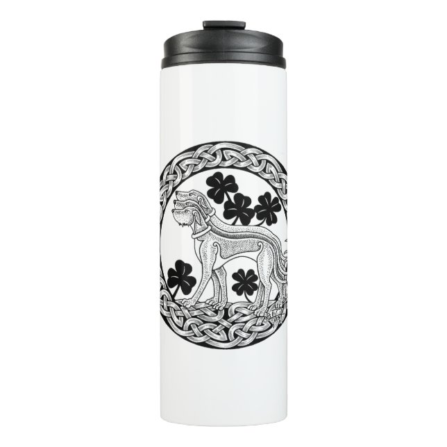 Vierteljährliche LIMITED EDITION Artwork Thermosbecher (Vorderseite)