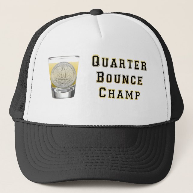 Viertelschlag BlackGold Truckerkappe (Vorderseite)