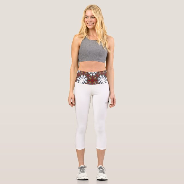 Vierter Band: Kaleidoskop, elf Capri Leggings (Vorderseite)