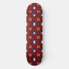 Vierter Band Kaleidoskop-Kunst achtzehn Skateboard