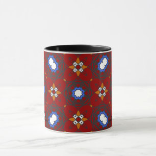 Vierter Band Kaleidoskop-Kunst achtzehn Tasse