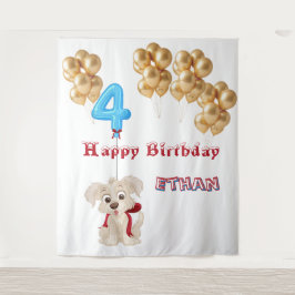 Vierter Geburtstag  Wandteppich