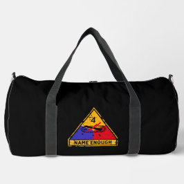 Vierter gepanzerte Abteilung "Name Enough" Duffle Bag