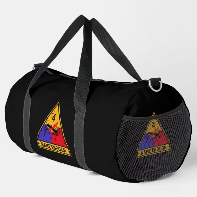 Vierter gepanzerte Abteilung "Name Enough" Duffle Bag (Rechte Ecke)