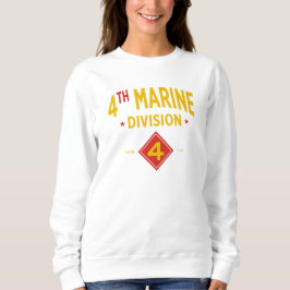 Vierter Geschäftsbereich Marine Staaten Militärisc Sweatshirt