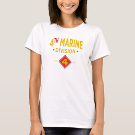 Vierter Geschäftsbereich Marine Staaten Militärisc T-Shirt