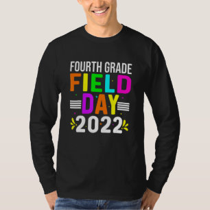 Vierter Grade Field Day 2022 Lass Die Spiele begin T-Shirt