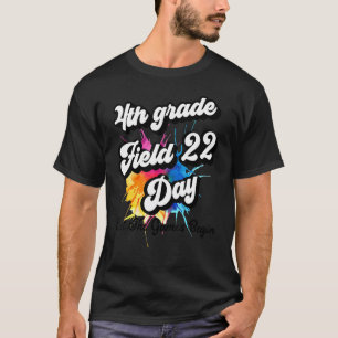 Vierter Grade Field Day 2022 Lass The Games Begin T-Shirt