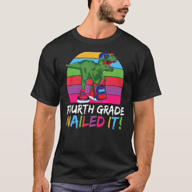 Vierter Grade Nails Rex Niedlich 4. T-Shirt (Vorderseite)