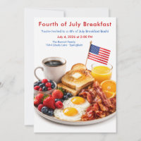 Vierter-Juli-Frühstück - Patriotischer Brunch