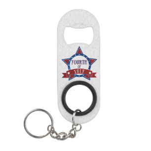 Vierter Juli Glitter Mini Flaschenöffner