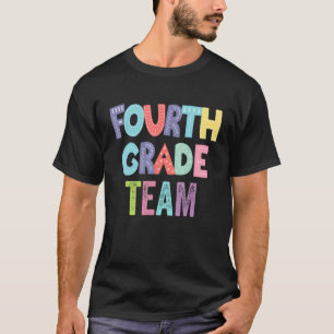 Vierter Klasse Team 4. Klasse wieder Schullehrer T-Shirt
