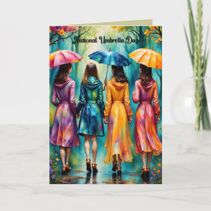 Vierter Nationaler Umbretttag - Frauen Karte