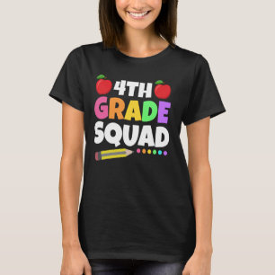 Vierter Platz 2024 zurück zur 4. Klasse T T-Shirt