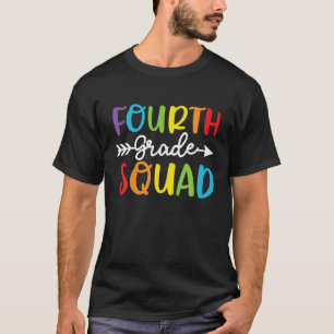 Vierter Platz Vierter Lehrer zurück T-Shirt