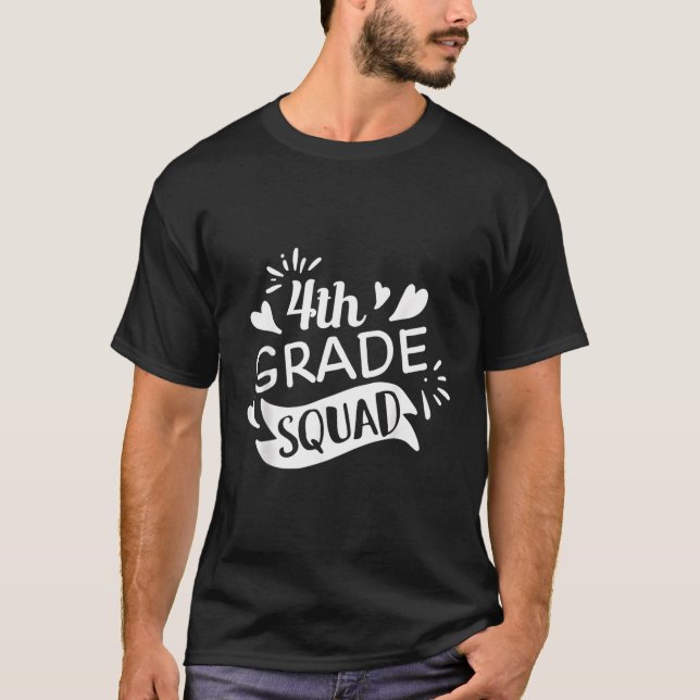 Vierter Schüler der 4. Klasse T-Shirt (Vorderseite)
