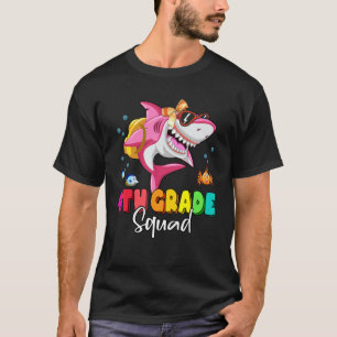 Vierter Streichholz-Rucksack zurück zur Schule Gir T-Shirt