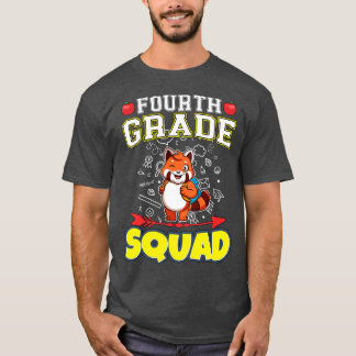 Viertklassige Squad Funny Elementary School T-Shirt