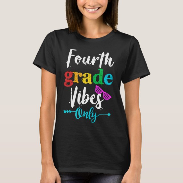 Viertklässler nur Schulkids Squad T-Shirt (Vorderseite)