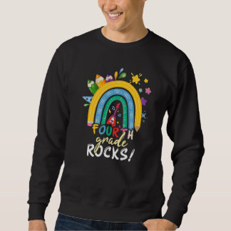 Viertklässler Rainbow Kids Girls Lehrer zurück Sweatshirt