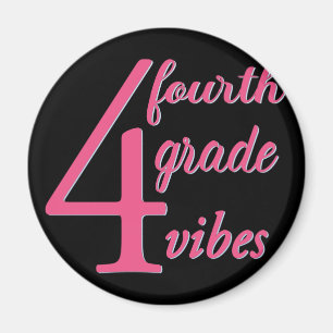 Viertklässler Vibes Magnet
