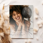 Vierty Balloon String | Foto 40. Geburtstag Party Einladung<br><div class="desc">Erleben Sie das 40. Kapitel Ihres Lebens mit unseren trendigen und einzigartigen Geburtstagseinladungen. Mit schicker Typografie und einer '40' Ballonsaite über einem Foto-Hintergrund,  sind unsere Einladungen sicher,  den Ton für eine Geburtstagsparty,  die sich über Jahre in Erinnerung bleiben wird,  Set zu geben.</div>