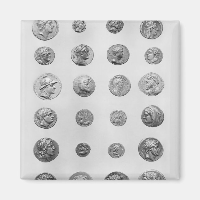 Vierundzwanzig Münzen Magnet (Vorne)