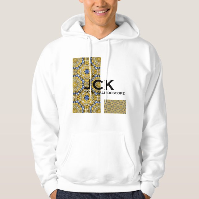 Vierzehn Kaleidoskop-Kunst des elften Band Hoodie (Vorderseite)