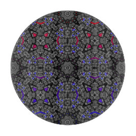 Vierzehn Kaleidoskop-Kunst fünfzehn Schneidebrett