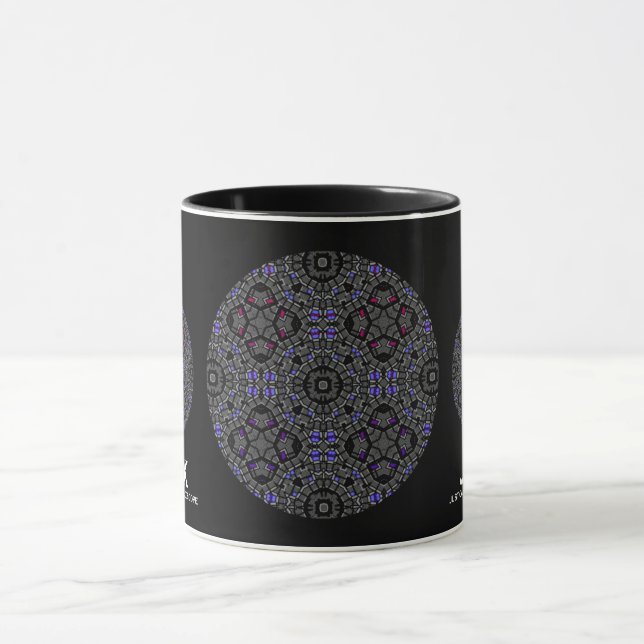 Vierzehn Kaleidoskop-Kunst fünfzehn Tasse (Zentrum)