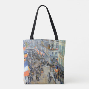 Vierzehnter Juli, Rue Daunou von Childe Hassam Tasche