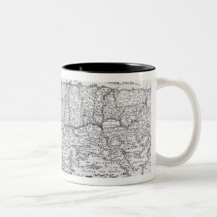 Vierzig Jahre Reise-der Kinder von Israel Zweifarbige Tasse