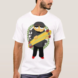 Vierzig Kröte Pres Longboard T-Shirt