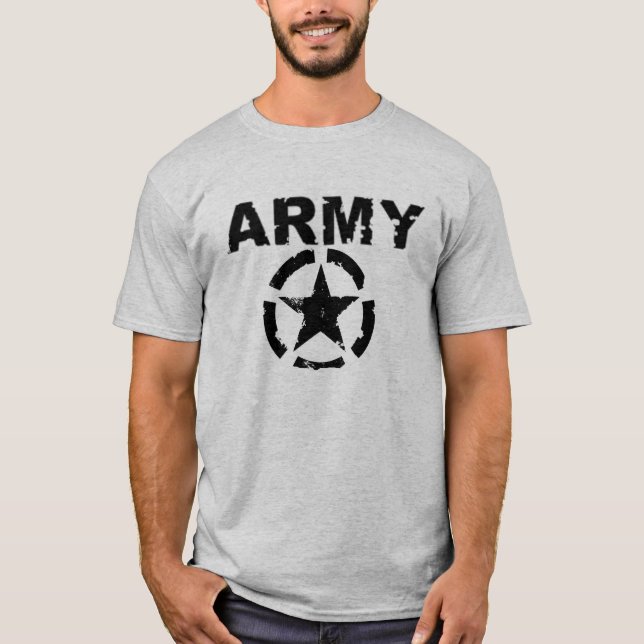 Vierzigerjahre Armee-Shirt T-Shirt (Vorderseite)