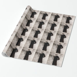 Vierzigerjahre fescher Seemann Geschenkpapier