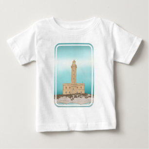 Vieste Lighthouse Italien Baby T-shirt
