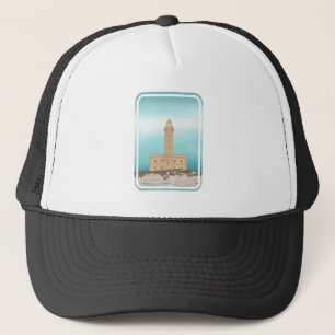 Vieste Lighthouse Italien Truckerkappe