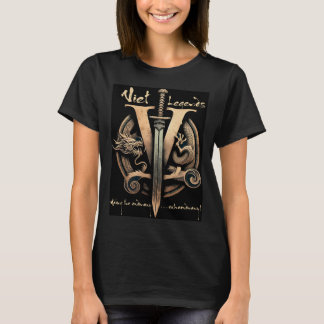 Viet Legends Black Alt Logo T - Shirt