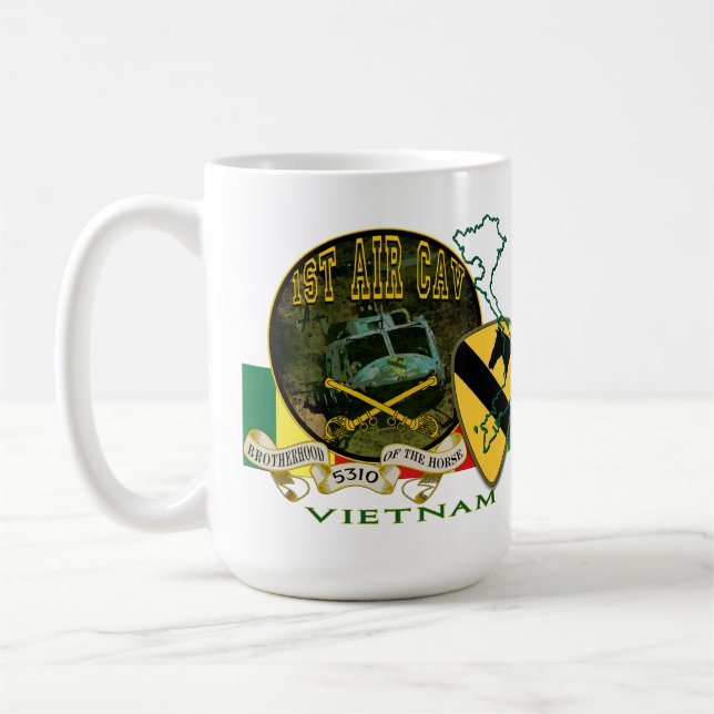 Vietnam-1st Kavallerie Div. (Luft Cav) Kaffeetasse (Links)