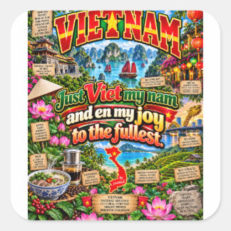 Vietnam Aufkleber