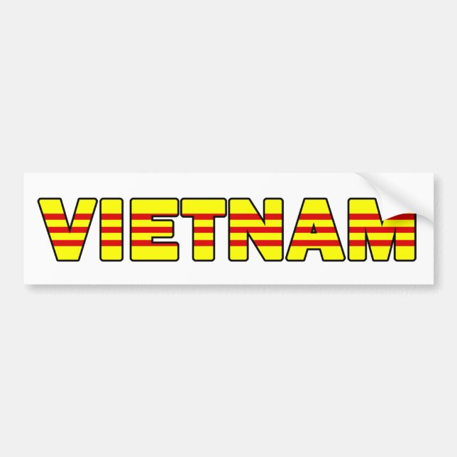 Vietnam-Autoaufkleber Autoaufkleber (Vorne)