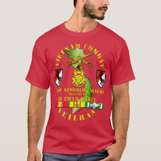 Vietnam Combat Kavallerie Veteran w 11. ACR T-Shirt