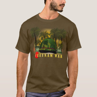 Vietnam Era Helmet Cover ME LIEBE YOU LANGE TIME G T-Shirt