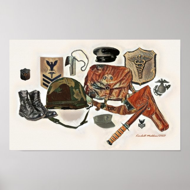 Vietnam Era Medic Poster (Vorne)